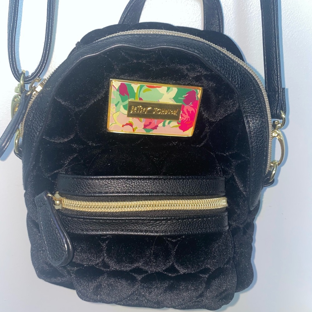 Betsy Johnson Backpack-Style Crossbody Purse